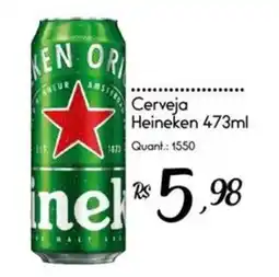 Giassi Supermercados Cerveja Heineken 473ml oferta