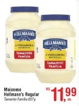 Fort Atacadista Maionese Hellmann's Regular oferta