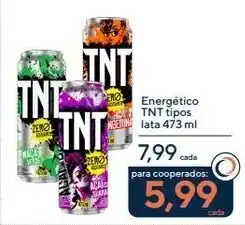 Coop Energético TNT tipos lata 473 ml oferta
