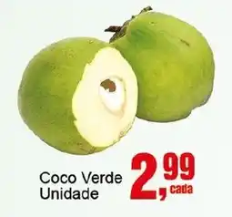 Negreiros Coco Verde Unidade oferta
