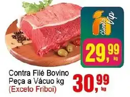 Negreiros Contra Filé Bovino Peça a Vácuo kg oferta