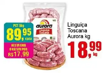 Negreiros Linguiça Toscana Aurora kg oferta