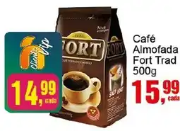 Negreiros Café Almofada Fort Trad 500g oferta