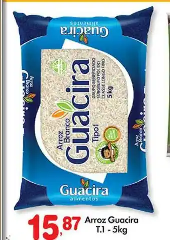 Supermercado Bergamini Arroz Guacira 5kg oferta
