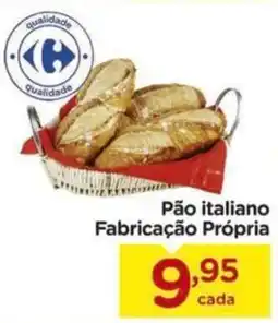 Carrefour Pão italiano Fabricação Própria oferta