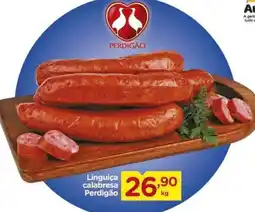 Carrefour Linguiça calabresa Perdigão kg oferta