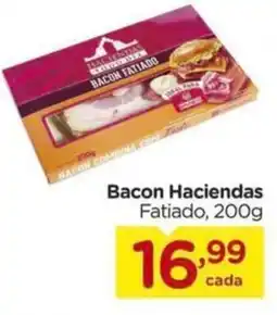 Bacon Haciendas Fatiado, 200g