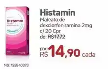 Drogal Histamin - maleato de dexclorfeniramina oferta
