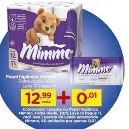 Carrefour Papel higiênico Mimmo oferta