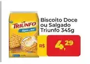 Triunfo - biscoito doce ou salgado