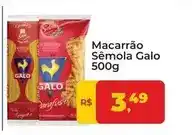 Tonin Superatacado Galo - macarrão sêmola oferta