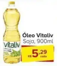 Óleo Vitaliv Soja, 900ml