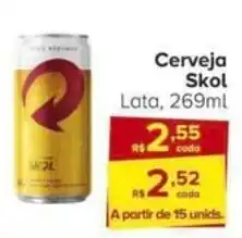 Carrefour Cerveja Skol Lata, 269ml oferta