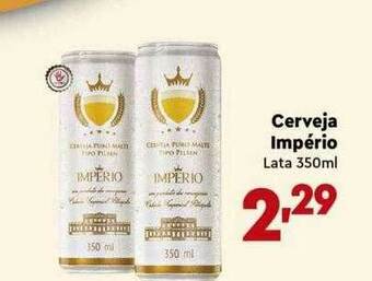 Supermercado Lavapés Cerveja Império 350ml oferta