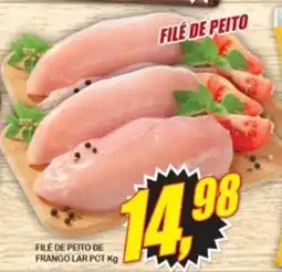 Vianense Supermercados FILÉ DE PEITO DE FRANGO LAR PCT Kg oferta