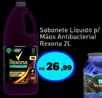 Tonin Superatacado Sabonete liquido p/ Maos Antibacterial Rexona 2L oferta