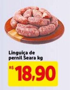 Mercado Extra Linguica de pernil Seara 1kg oferta