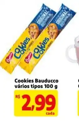 Mercado Extra Cookies Bauducco varios tipos 100g oferta