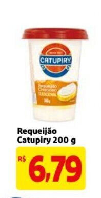 Mercado Extra Requeijao Catupiry 200g oferta