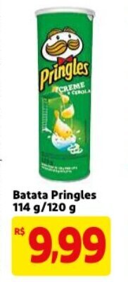 Mercado Extra Batata Pringles 114g/120g oferta