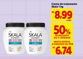 Mercado Extra Creme de Tratamento Skala 1kg oferta
