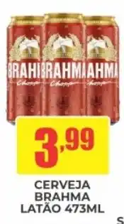 CERVEJA BRAHMA LATÃO 473ML