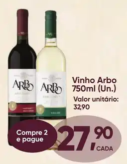 Imec Supermercados Vinho Arbo 750ml oferta