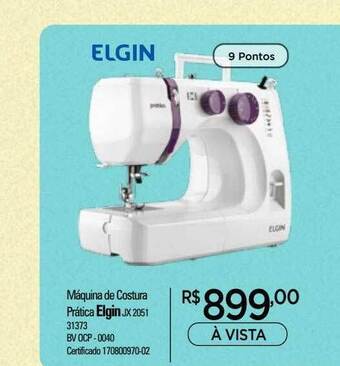 Zenir Máquina De Costura Prática Elgin oferta