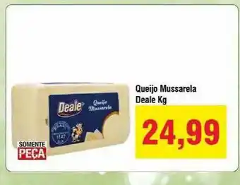Spani Atacadista Queijo Mussarela Deale 1kg oferta