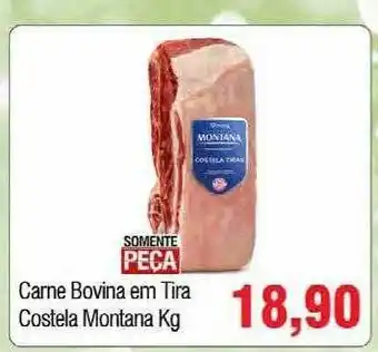 Spani Atacadista Carne Bovina Em Tira Costela Montana 1kg oferta