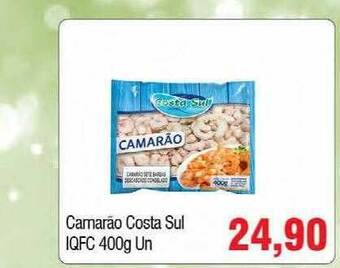 Spani Atacadista Camarão Costa Sul Iqfc 400g un. oferta