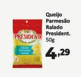 Peruzzo Queijos president oferta