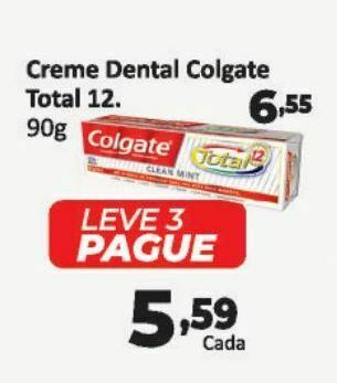 Peruzzo Creme dental colgate oferta