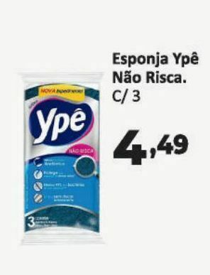 Esponja ypê