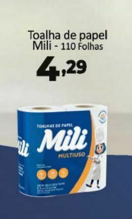 Peruzzo Toalha mili oferta