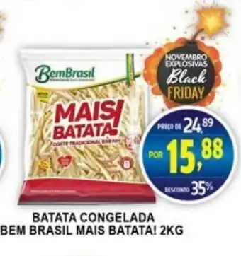 Federzoni Supermercados Batata congelada Bem Brasil Mais Batata! 2kg oferta