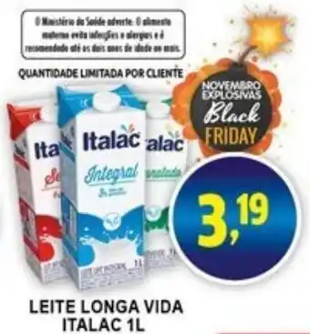 Leite Longa Vida Italac 1L