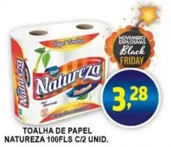 Toalha de Papel Natureza 100fls c/2 unid.
