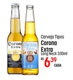 Muffato Cerveja Tipos Corona Extra Long Neck 330ml oferta