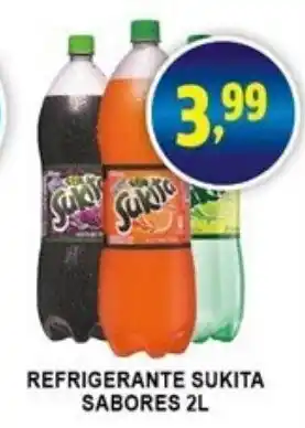Federzoni Supermercados Refrigerante Sukita sabores 2L oferta