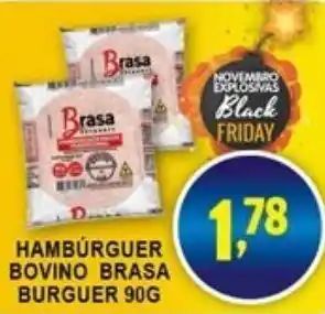 Federzoni Supermercados Hamburguer Bovino Brasil Burguer 90g oferta