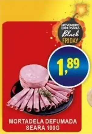 Federzoni Supermercados Mortadela Defumada Seara 100g oferta