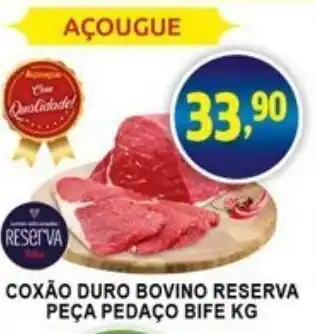 Federzoni Supermercados Coxao Duro Bovino Reserva peca pedaco Bife 1kg oferta
