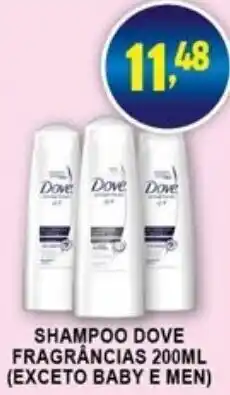 Federzoni Supermercados Shampoo Dove Fragrancias 200ml oferta