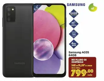 Carrefour Samsung A03S 64GB oferta