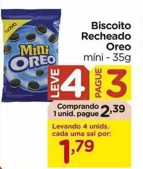 Biscoito recheado Oreo 35g