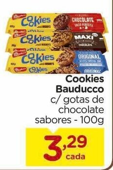 Carrefour Cookies Bauducco 100g oferta