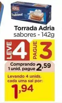 Carrefour Torrada Adria 142g oferta