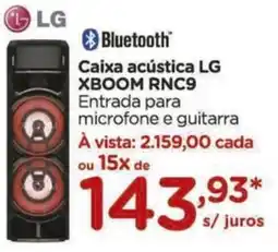 Carrefour Caixa acústica LG XBOOM RNC9 oferta