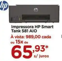 Carrefour Impressora HP Smart Tank 581 AIO oferta